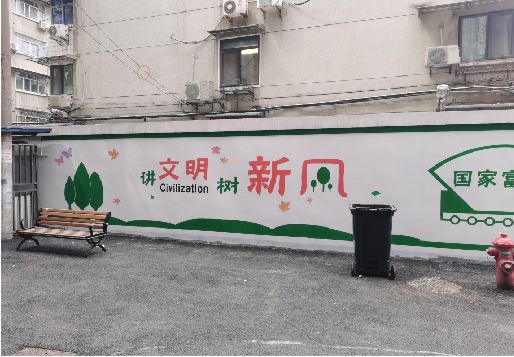 白玉社区墙绘